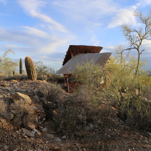 Frank Lloyd Wright Architecture School Students Build 'Survival Cabins' at Taliesin West