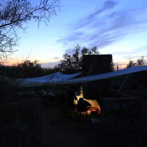 Frank Lloyd Wright Architecture School Students Build 'Survival Cabins' at Taliesin West