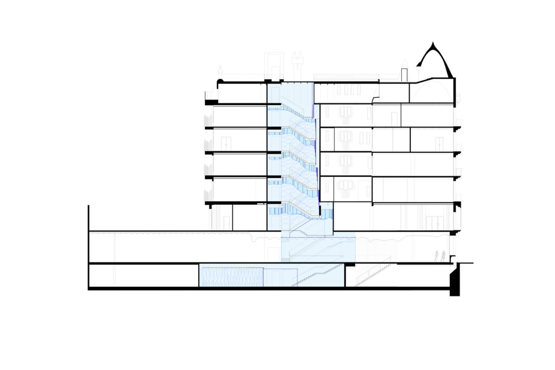 New Interior for Casa Batlló Stairs & Atrium / Kengo Kuma & Associates