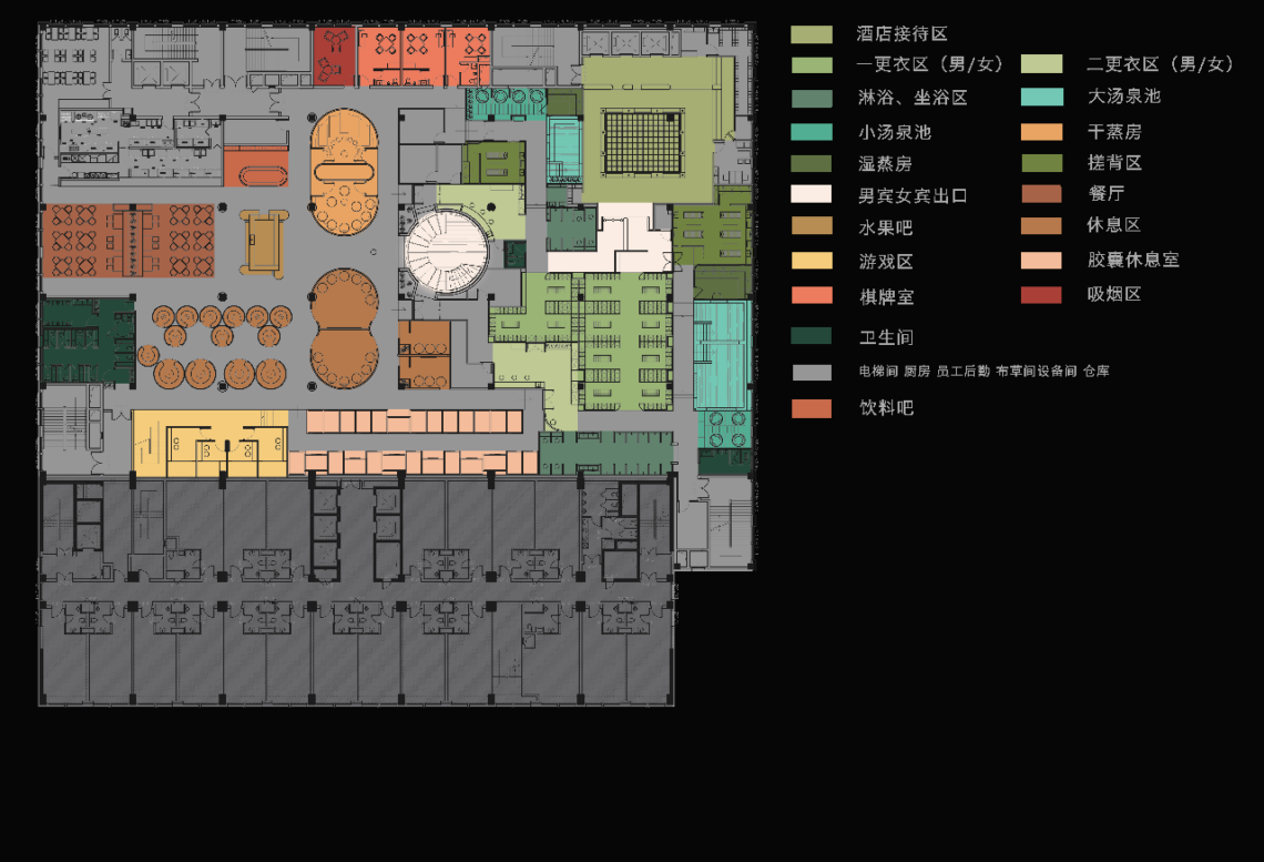 Shangchen Bathhouse / Wuxing Youxing Space Design