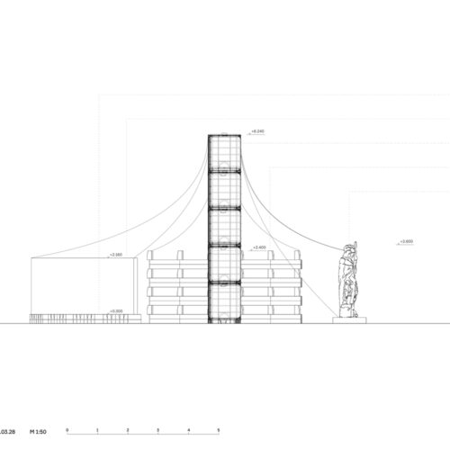 Permanently temporary pavilion / kosmos architect + parabase