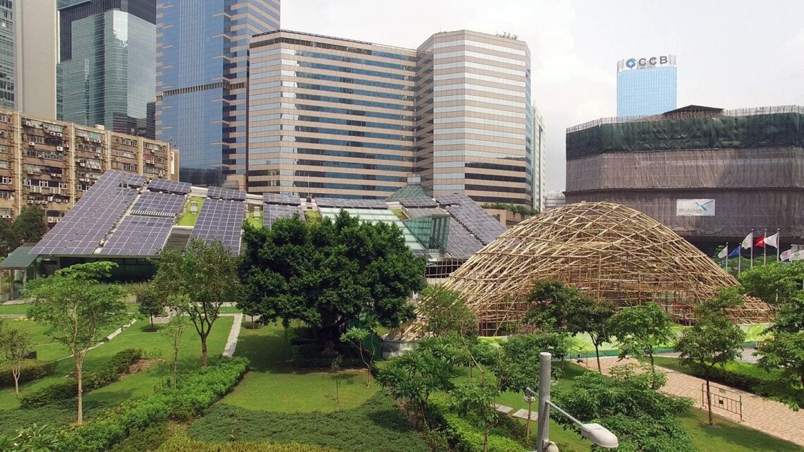 ZCB Bamboo Pavilion / The Chinese University of Hong Kong School of Architecture