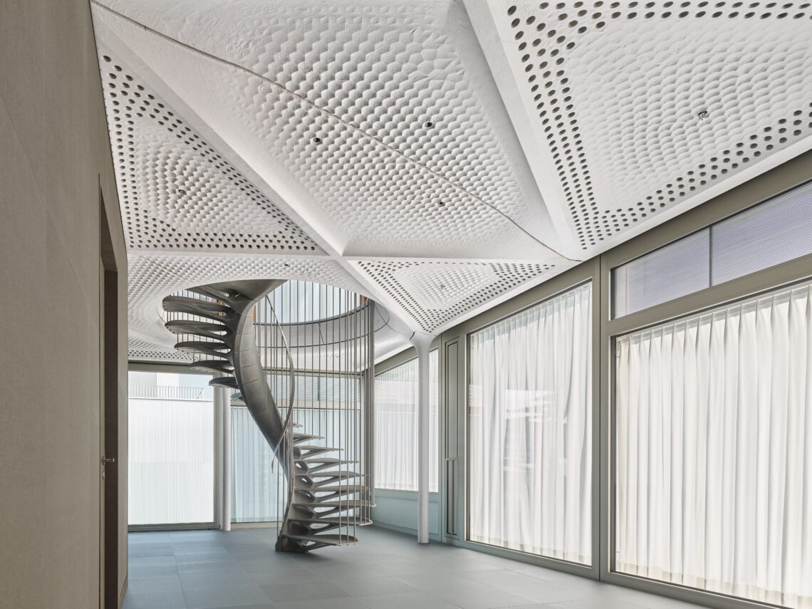 Eth zurich unveils fabrication process for lightweight, reusable concrete staircase