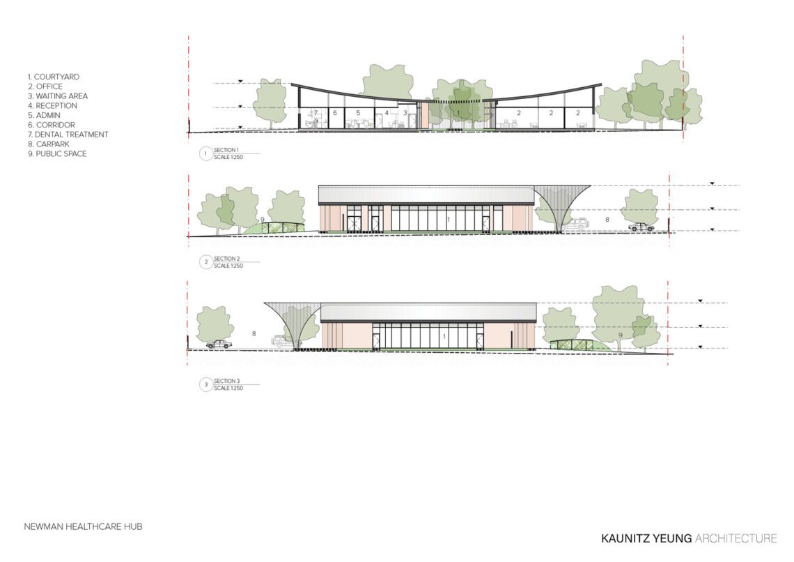 Pams healthcare hub, newman / kaunitz yeung architecture