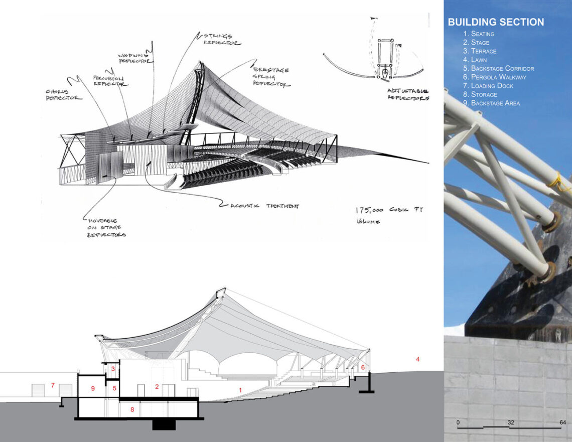 Sun Valley Music Pavilion / FTL Design Engineering Studio