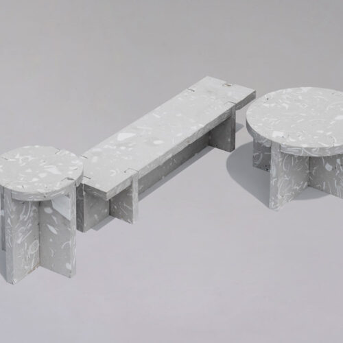 Wreck furniture: bentu design transforms ceramic waste into brand new furniture