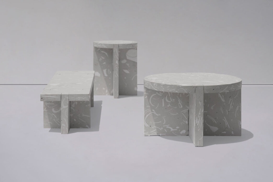 Wreck furniture: bentu design transforms ceramic waste into brand new furniture