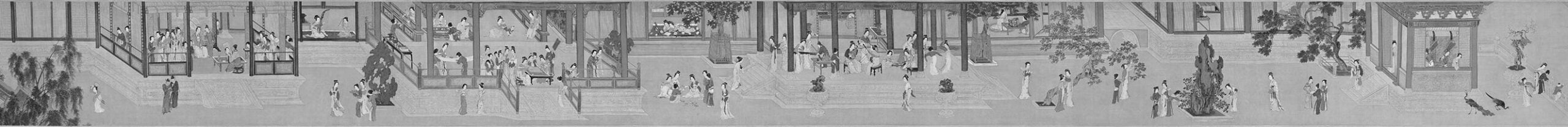 05 Spring Dawn in the Han Palace Ming Dynasty by Chou Ying scaled