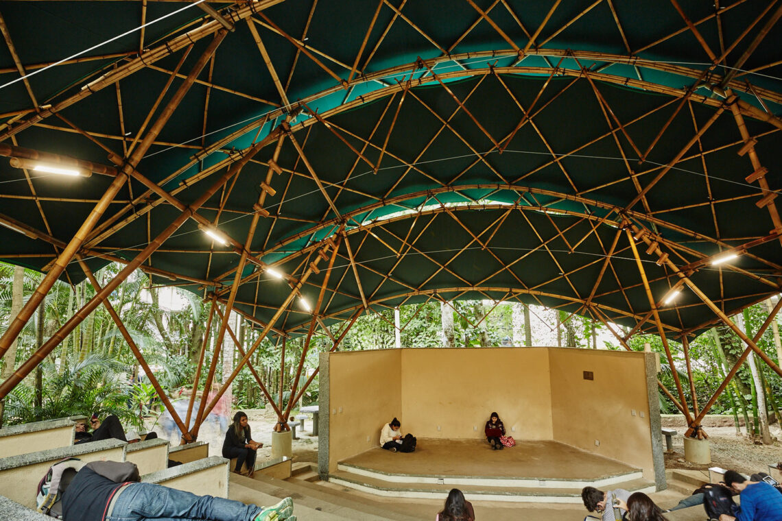 Bamboo Amphitheater Space Structure / Bambutec Design