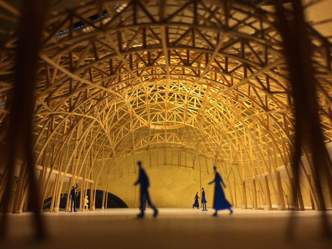 Bamboo Sports Hall for Panyaden International School / Chiangmai Life Construction