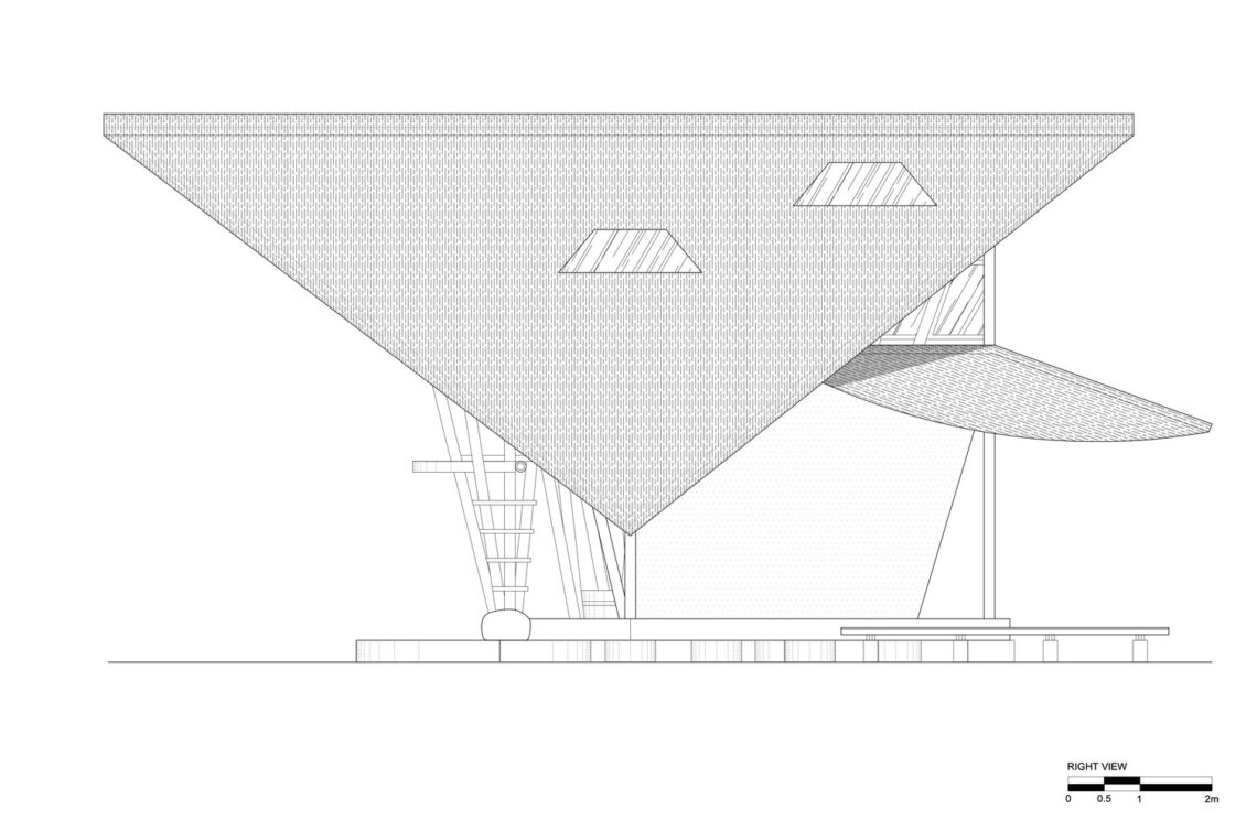 Hideout Horizon Bamboo House / Studio WNA