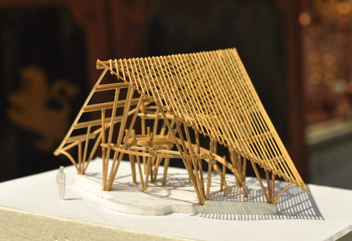 Hideout Horizon Bamboo House / Studio WNA