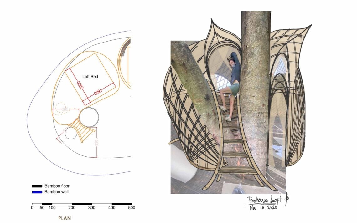 Tree House at Bambu Indah / IBUKU