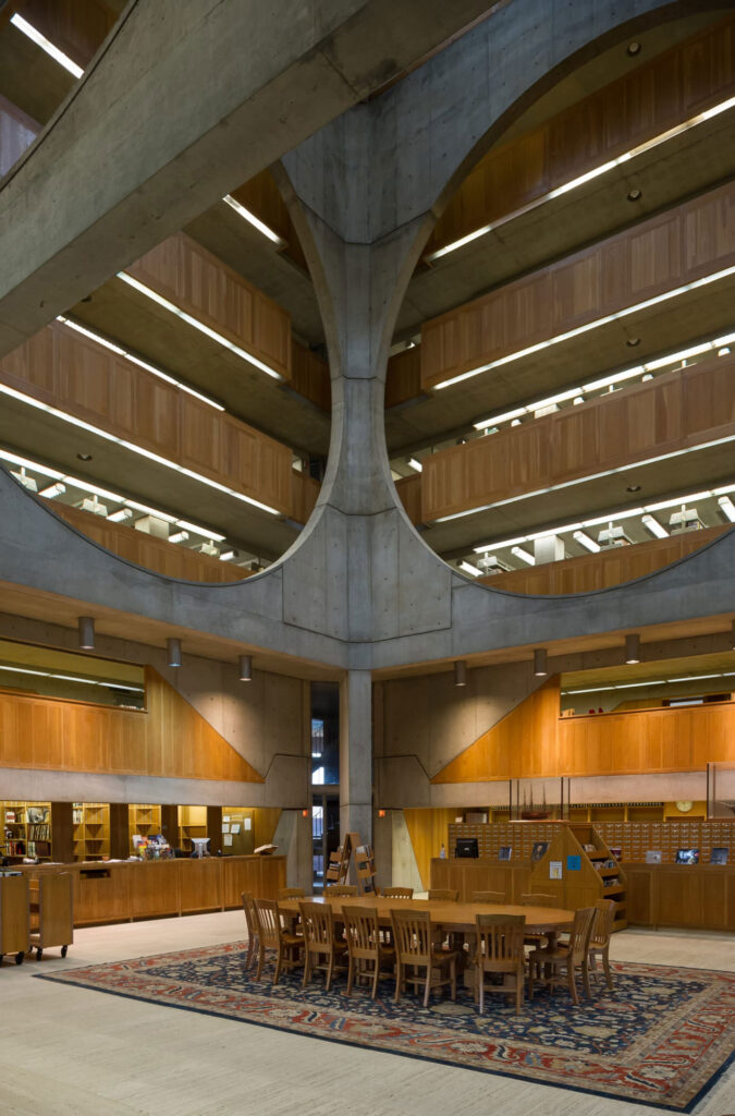 Phillips exeter academy library / louis kahn | classics on architecture lab