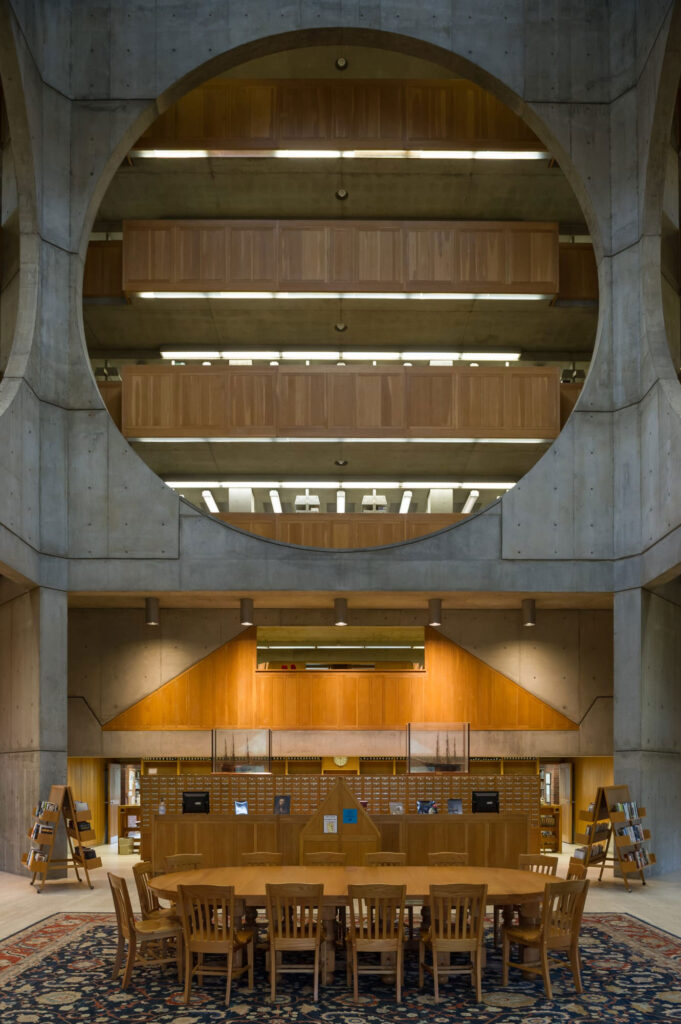 Phillips exeter academy library / louis kahn | classics on architecture lab