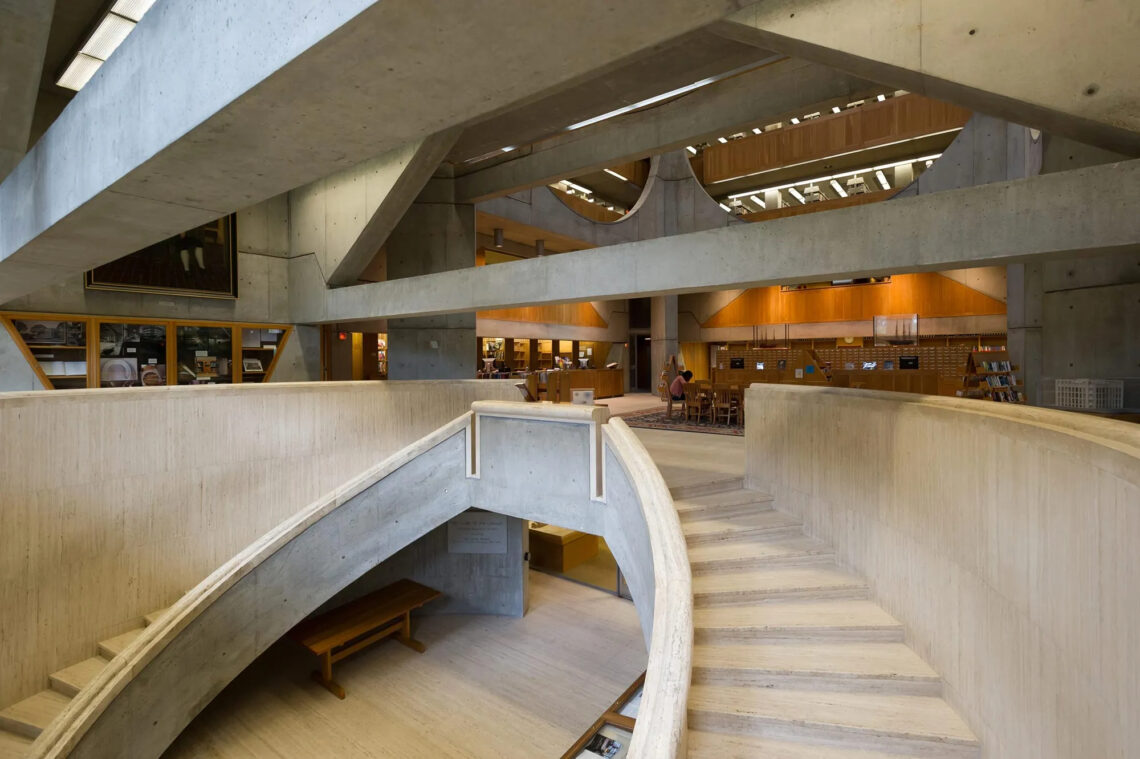 Phillips exeter academy library / louis kahn | classics on architecture lab