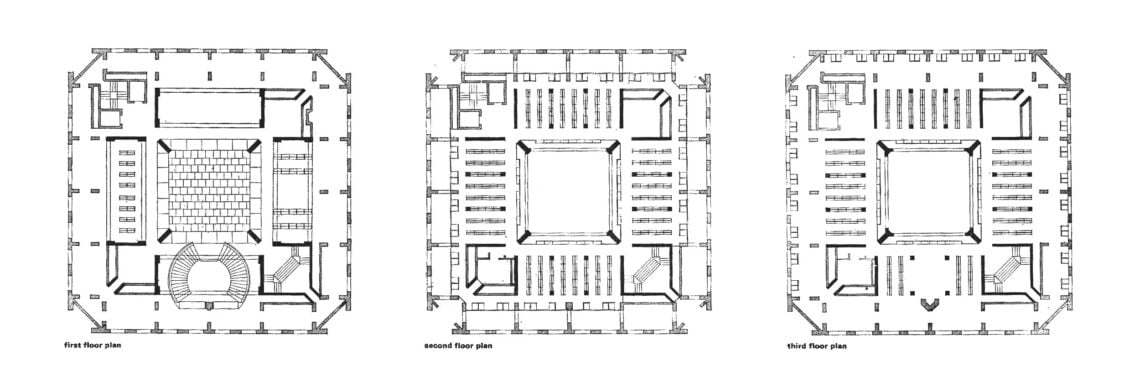 Phillips exeter academy library / louis kahn | classics on architecture lab