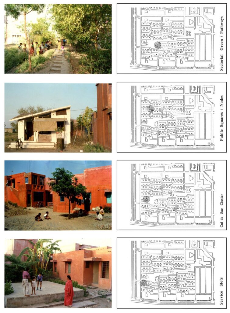 Housing typology - Aranya Low Cost Housing - Balkrishna Doshi - © Vastushilpa Foundation